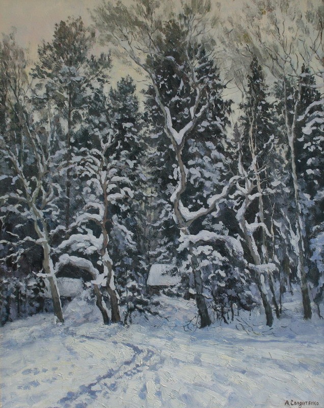 вечер 2012г. х.м. 50х40